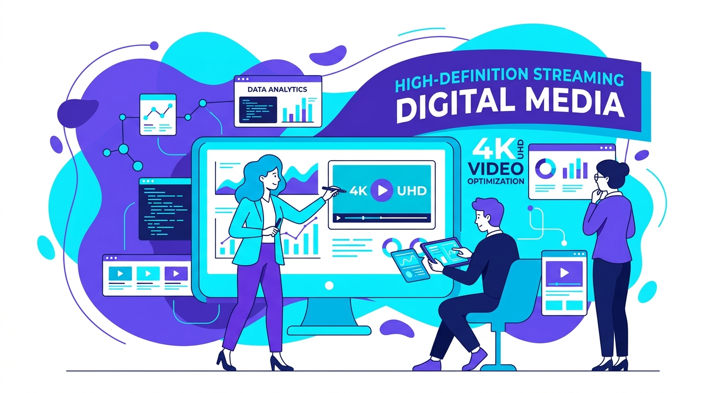 HD Hub High-Definition Digital Media and 4K Video Optimization Workspace